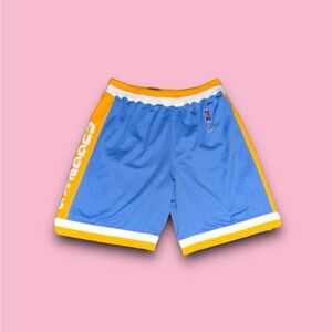 Vintage Denver Nuggets Nike basketball shorts